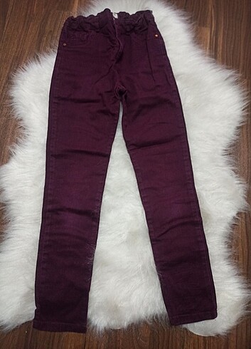 10 Yaş Beden bordo Renk Pantolon gömlek takım 