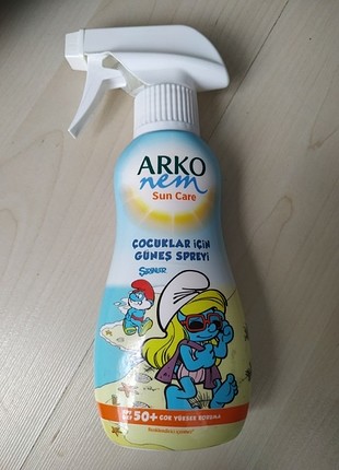 Çocuk güneş spreyi