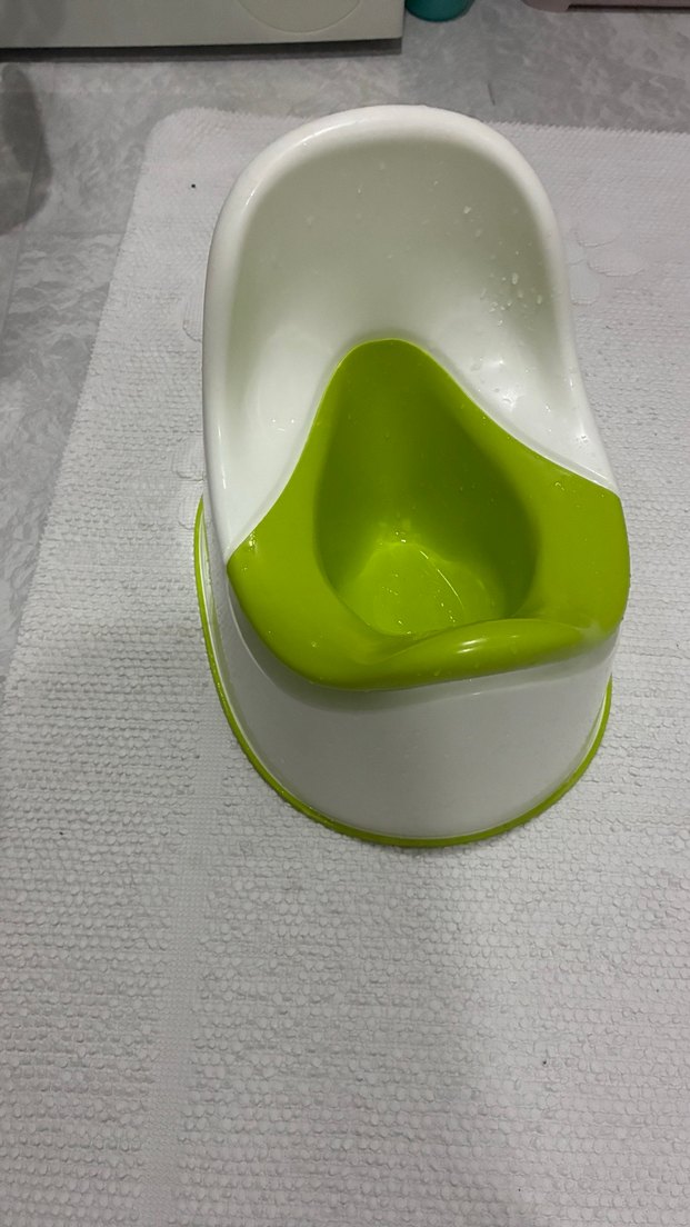 Yeşil-Beyaz Bebek Lazımlığı - Görsel 2