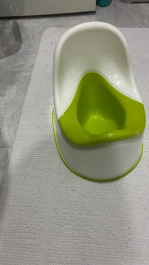 Yeşil-Beyaz Bebek Lazımlığı - Görsel 3