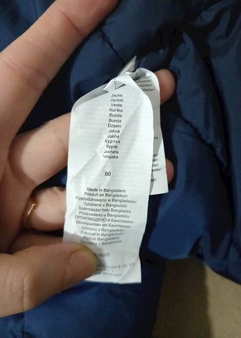 S. Oliver Erkek Çocuk Mavi Kapüşonlu Mont - Görsel 7