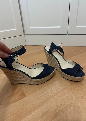 40 Beden Kadın Dolgu Topuklu Nine west