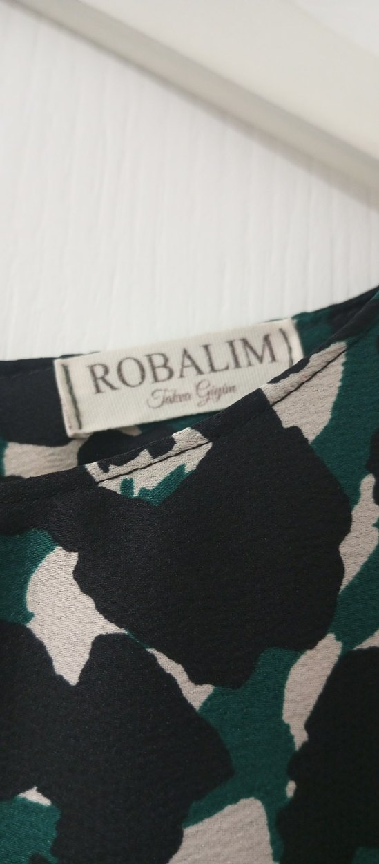 Robalı elbise - Görsel 2