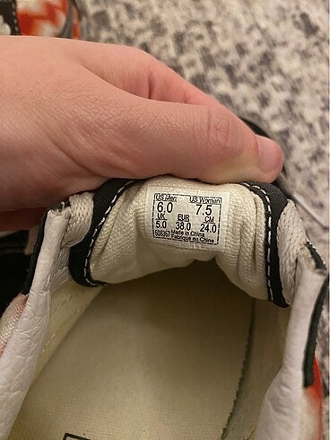 37,5 Beden ORJİNAL vans old skool sneakers