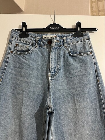 geniş paça jean