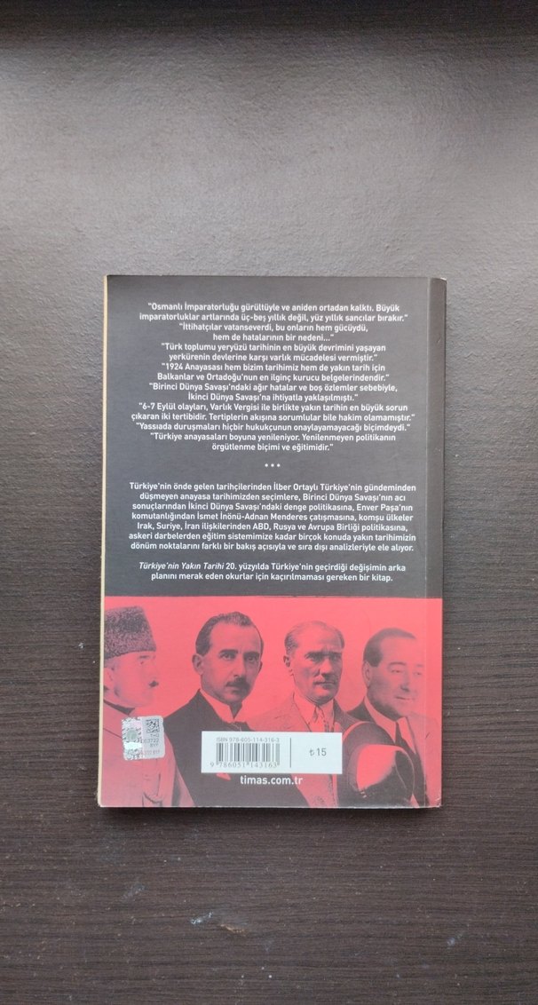 Türkiye'nin Yakın Tarihi - İlber Ortaylı - Görsel 2