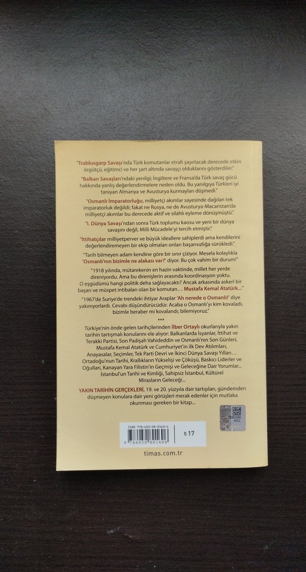 Yakın Tarihin Gerçekleri - İlber Ortaylı - Görsel 2