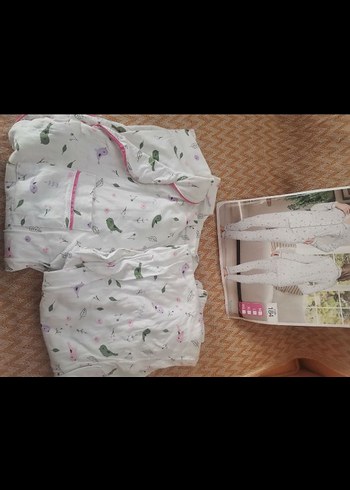 Atinç Çiçek Desenli Kadın Pijama Takımı - Görsel 2