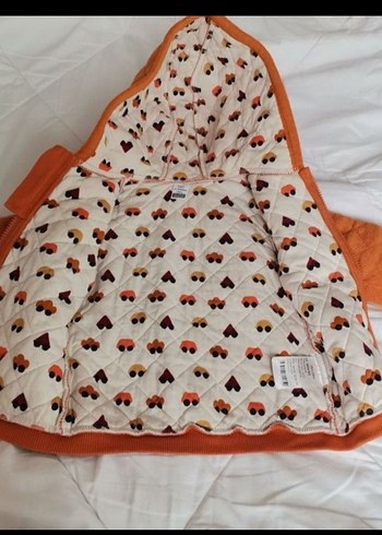 Kapüşonlu kız& Erkek Çocuk Mont - Görsel 3