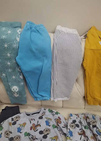 Erkek Çocuk Çok Renkli Rahat Pantolonlar - Görsel 3