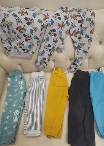 Erkek Çocuk Çok Renkli Rahat Pantolonlar - Görsel 7