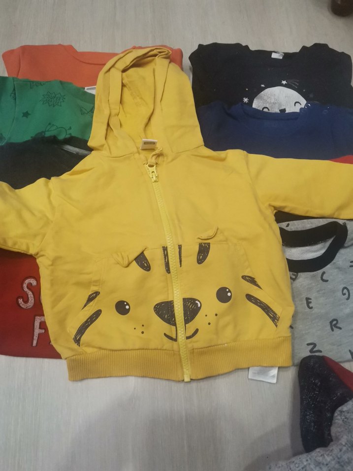 Renkli Erkek Çocuk Sweatshirt 10 adet - Görsel 4