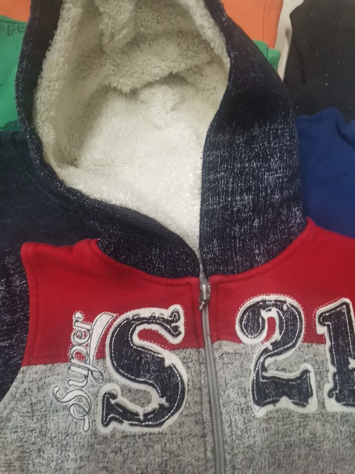 Renkli Erkek Çocuk Sweatshirt 10 adet - Görsel 3