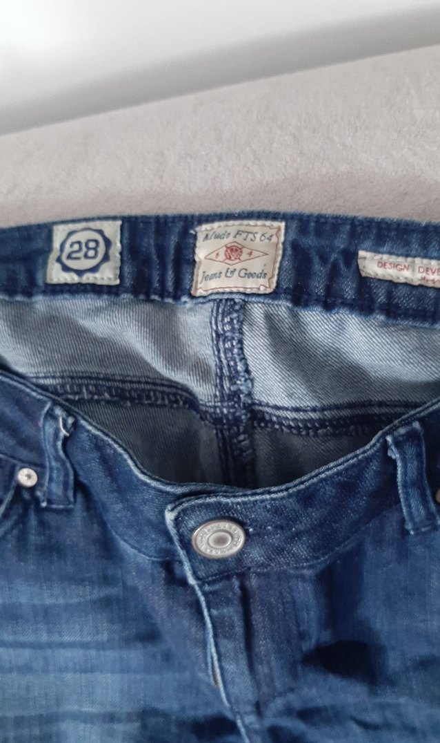 Lacivert  Kadın Denim Pantolon - Görsel 2