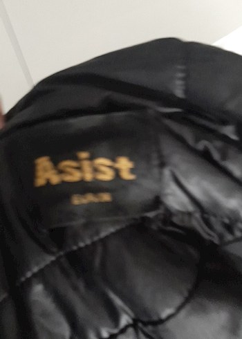 Deri Siyah Fermuarlı Kadın Mont Asist marka - Görsel 3