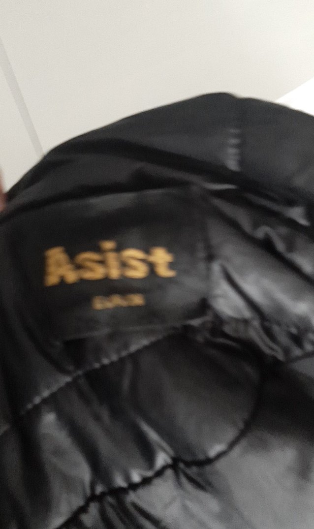 Deri Siyah Fermuarlı Kadın Mont Asist marka - Görsel 3