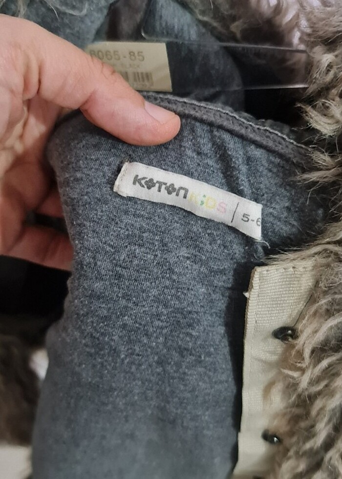 #kizcocukkürkyelek #kürkyelek #yelek  - Görsel 2