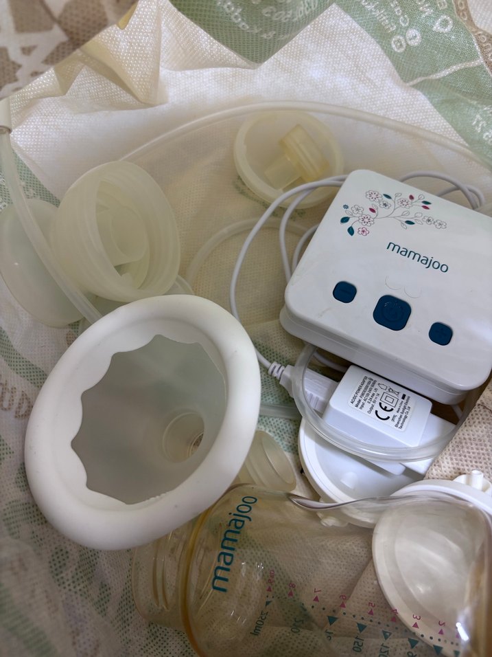 Mamajoo Elektronik Çiftli Göğüs Pompası 250 ml - Görsel 3