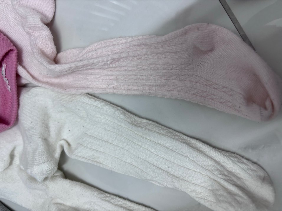 Gri Triko Çocuk Külotlu Çorap - Görsel 3