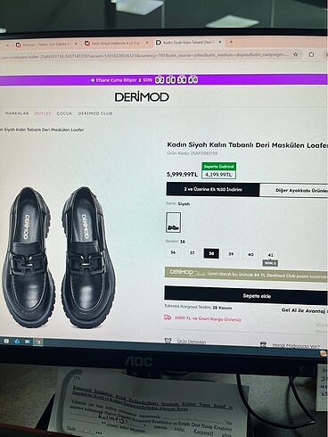 Derimod laofer ayakkabı - Görsel 6