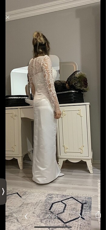 Diğer Nikah elbisesi&gelinlik&beyaz abıye