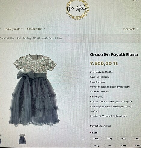 Kız çocuk abiye - Görsel 5