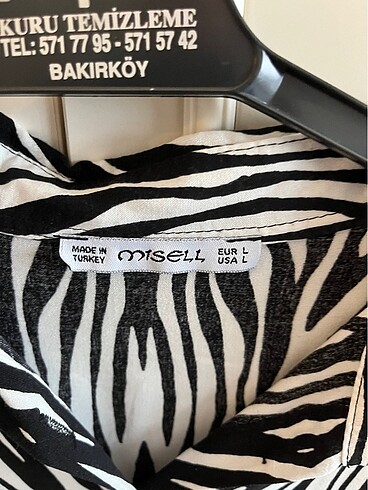 Gunluk bayan zebra gönlek - Görsel 2