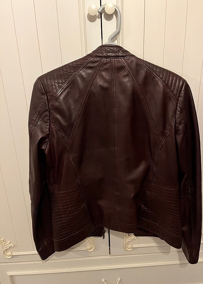 Derimod bayan deri ceket - Görsel 2