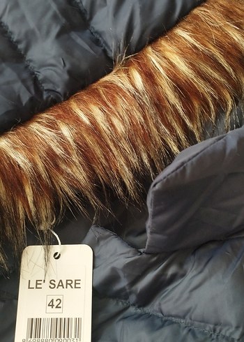 Kadın Siyah Uzun Kürklü Kaban - Görsel 6