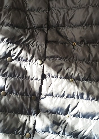 Kadın Siyah Uzun Kürklü Kaban - Görsel 4