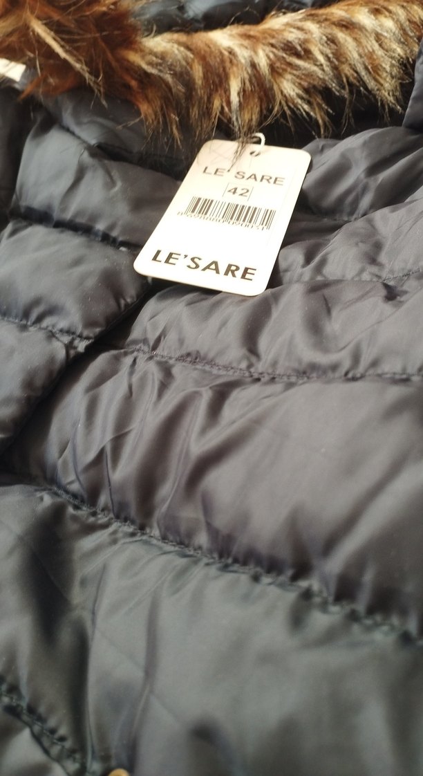 Kadın Siyah Uzun Kürklü Kaban - Görsel 5