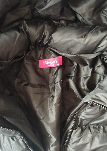 Siyah Uzun Kadın Kışlık Mont Kürklü Kapüşonlu - Görsel 4