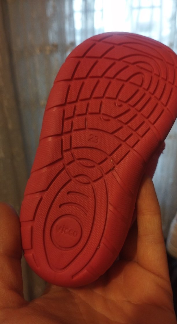 Kız Çocuk Pembe Polar Ev Terliği Velcro - Görsel 3