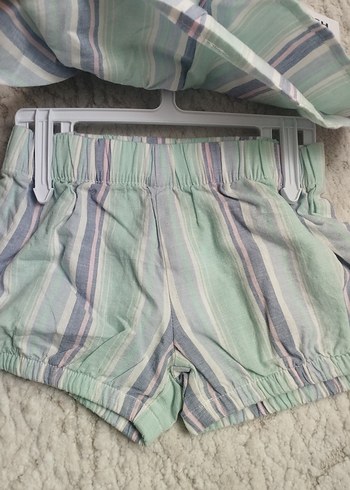 Turkuaz Piliseli Bebek Kız Takımı - Görsel 5