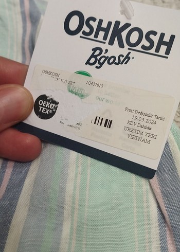 Turkuaz Piliseli Bebek Kız Takımı - Görsel 2