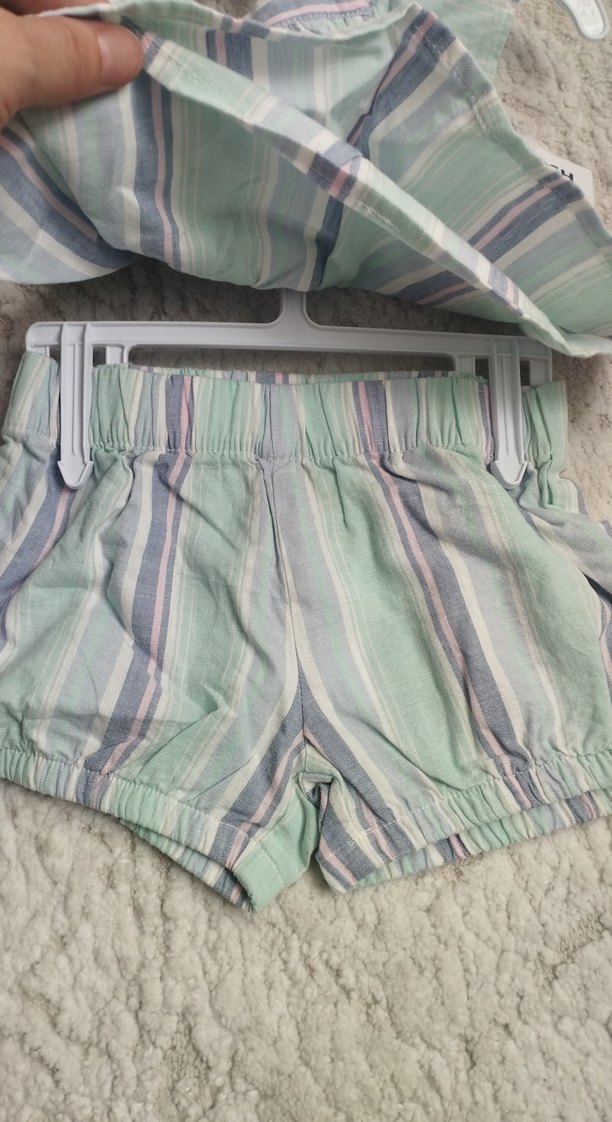 Turkuaz Piliseli Bebek Kız Takımı - Görsel 5