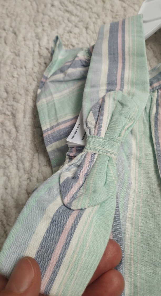 Turkuaz Piliseli Bebek Kız Takımı - Görsel 4