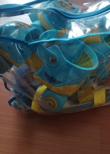 Mavi Baskılı Erkek Çocuk Kaydıraklı Terlik - Görsel 8