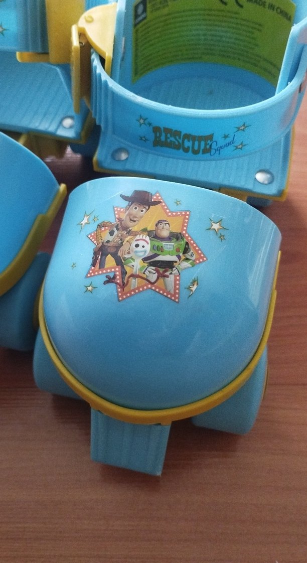 Mavi Baskılı Erkek Çocuk Kaydıraklı Terlik - Görsel 2