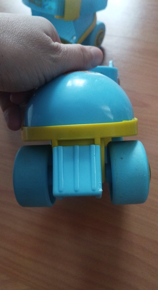 Mavi Baskılı Erkek Çocuk Kaydıraklı Terlik - Görsel 4