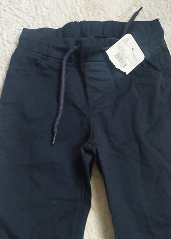 Lacivert Erkek Çocuk Slim Fit Kot Pantolon sweatshirt - Görsel 4