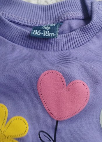 Kız Bebek Pembe Düğmeli Pantolon - Görsel 4