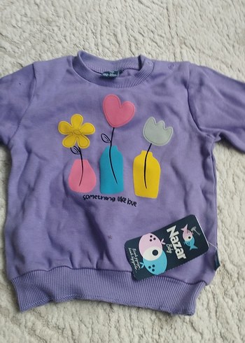 Kız Bebek Pembe Düğmeli Pantolon - Görsel 5