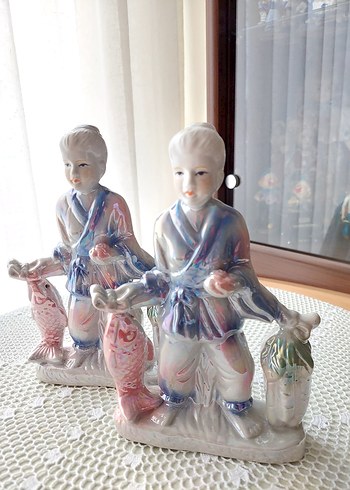 Porselen çift biblo - Görsel 13