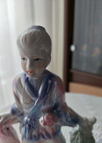 Porselen çift biblo - Görsel 5