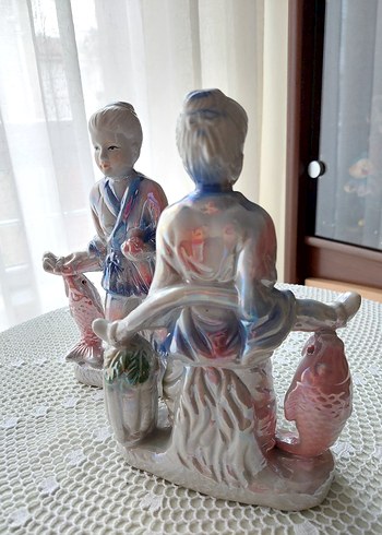 Porselen çift biblo - Görsel 12