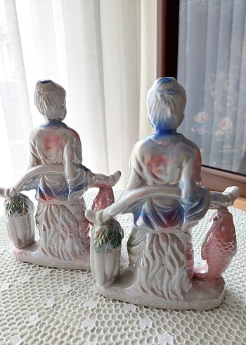 Porselen çift biblo - Görsel 11