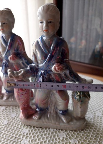 Porselen çift biblo - Görsel 8