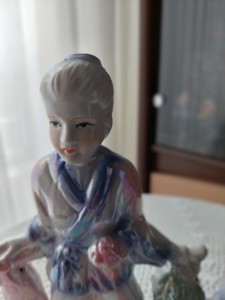 Porselen çift biblo - Görsel 5