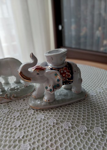 Beyaz yavrusu  Fil ve fil Mumluk iki ürün fiyatı - Görsel 12